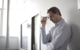 frustrated Stroke survivor