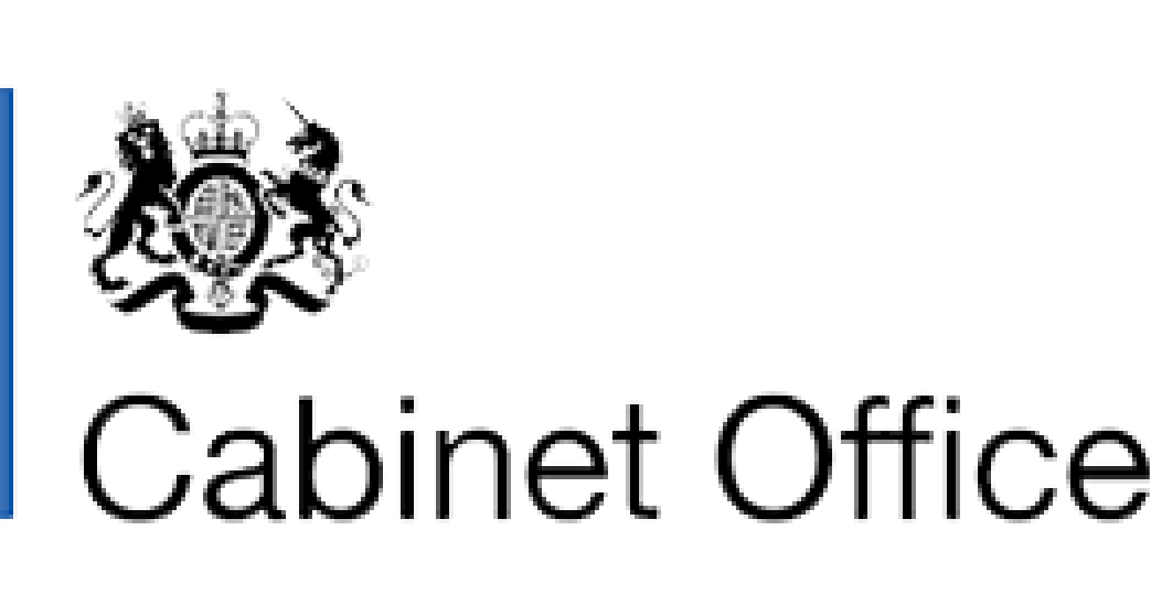 Logo of the British Cabinet Office, in the who we are section