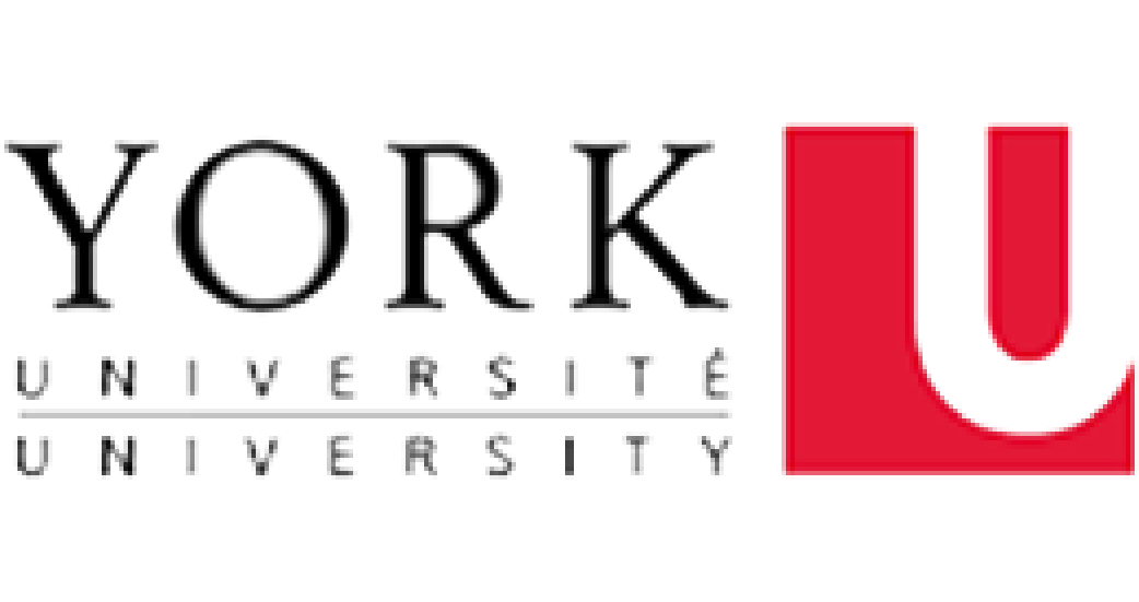 Logo of York University, in the who we are section