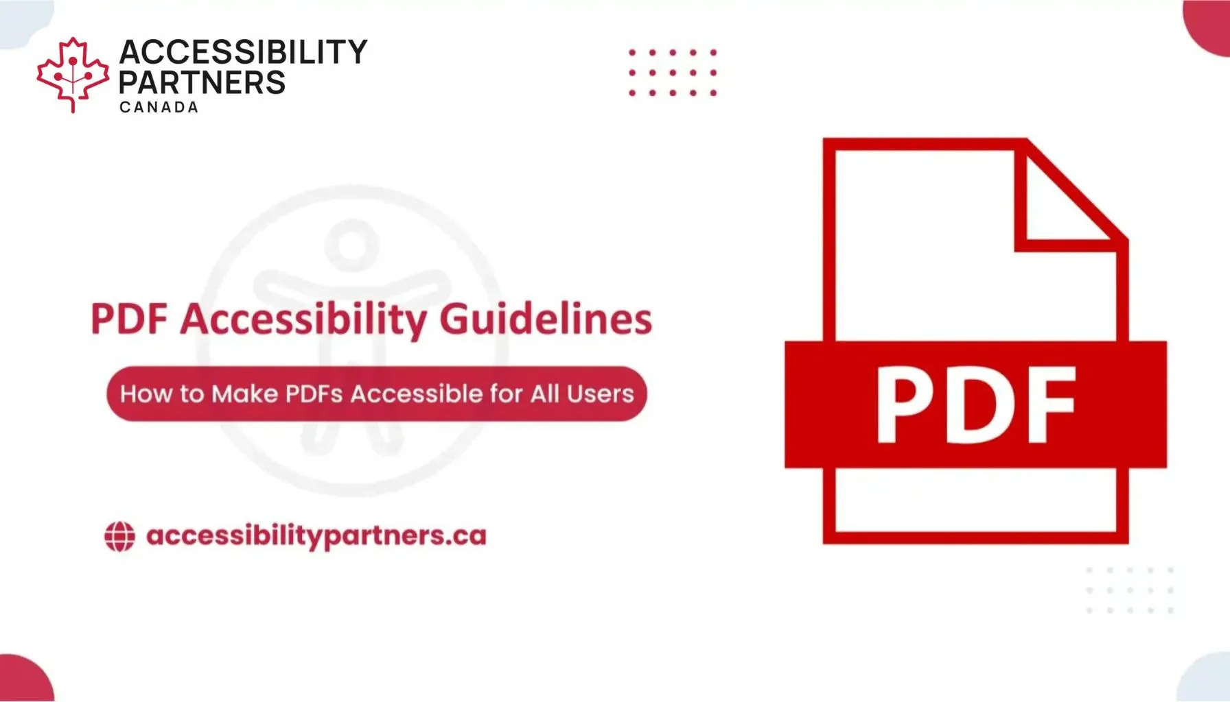 PDF Accessibility Guidelines