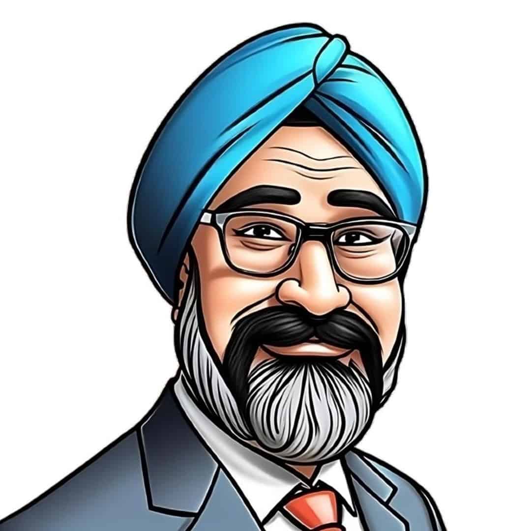 Illustration of Tej Singh Hazara